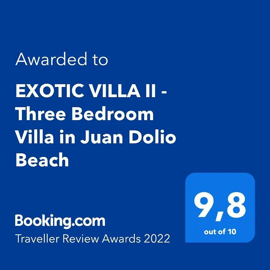 Exotic Villa II - Three Bedroom Villa In Juan Dolio Beach 0*,  Dominican Republic